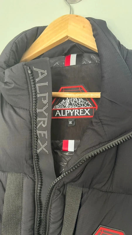 Alpyrex Black Puffer Gilet - XL