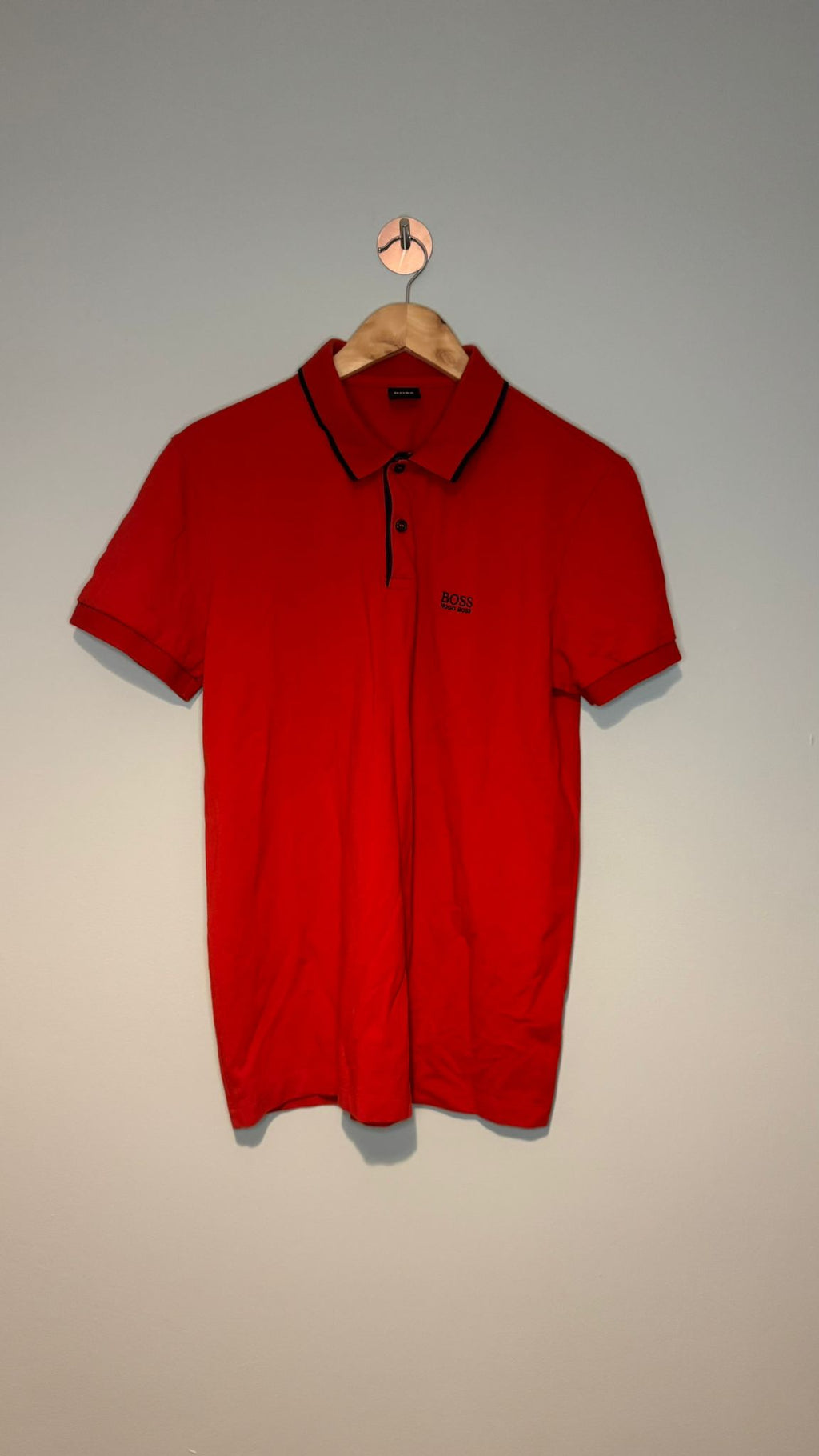 BOSS Hugo Boss Firenze 33 Polo Shirt Men’s Large Red